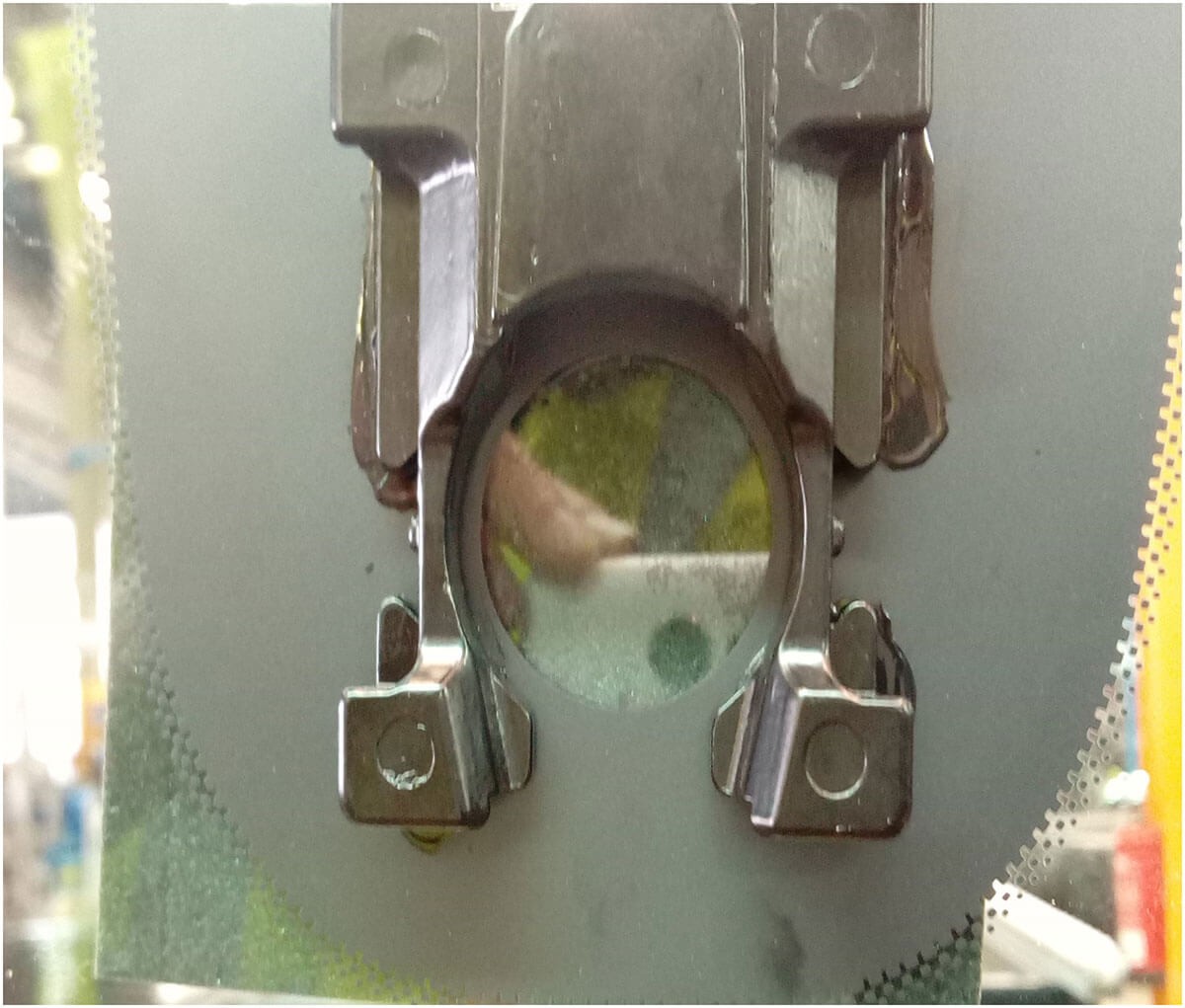 Application polyurethane brackets for sensors
